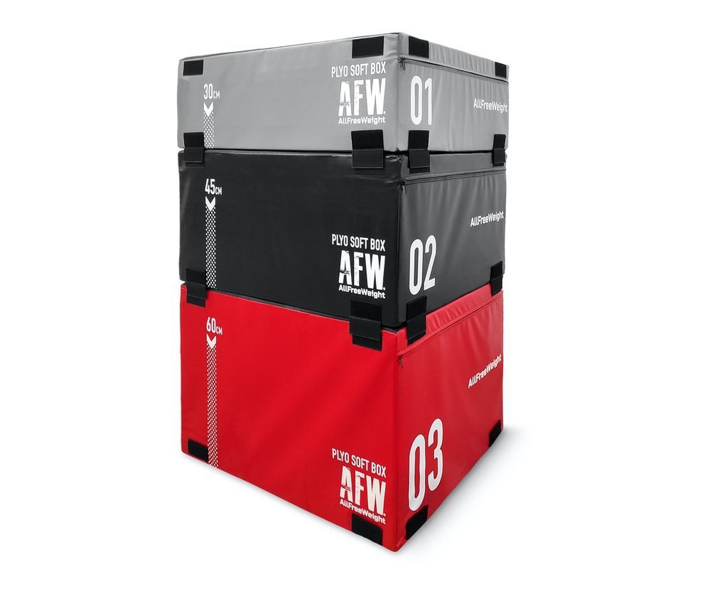 Kit Cajón de pliometría Foam negro