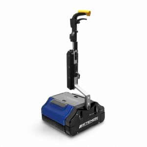 Fregadora para pavimento de caucho